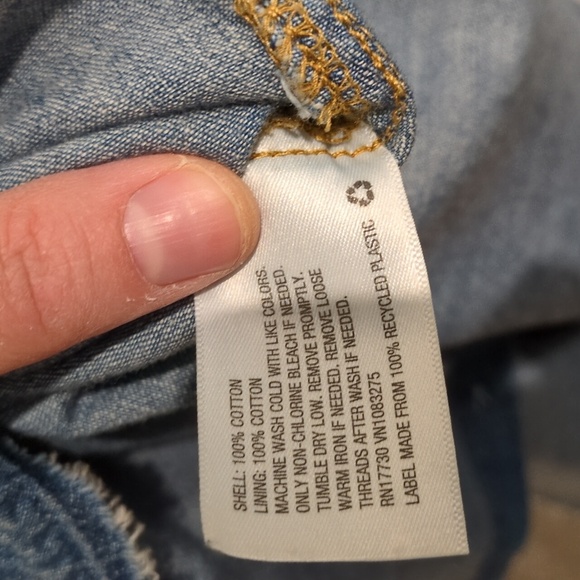 NWOT Universal Thread Denim Long Sleeve Shirt dress Size Medium - Picture 5 of 5